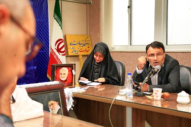 پیش کنگره یادواره شهدای استان مازندران در دفتر خبرگزاری فارس مازندران