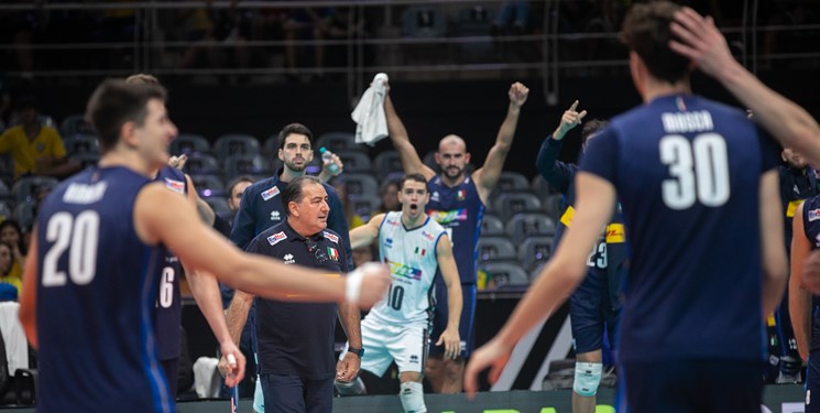 والیبال انتخابی المپیک| دی جورجی: بازی مقابل ایران اصلا ساده نبود