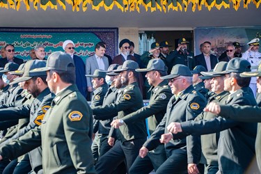 مراسم رژه نیروهای مسلح  به مناسبت هفته نیروی انتظامی  ( تبریز)