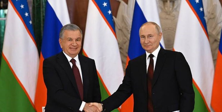 تأکید رؤسای جمهور ازبکستان و روسیه بر تعمیق روابط راهبردی