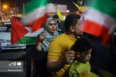 جشن مردمی «طوفان الاقصی» در کشور