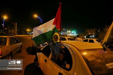 جشن مردمی «طوفان الاقصی» در کشور