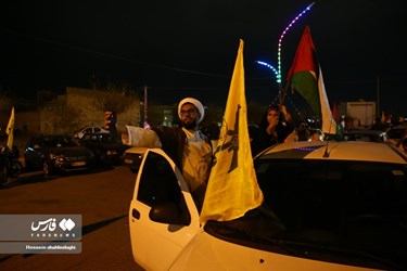 جشن مردمی «طوفان الاقصی» در کشور