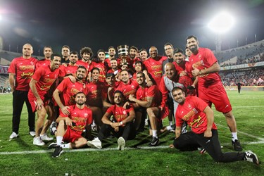 جشن «قهرمانی پرسپولیس» در سوپرجام