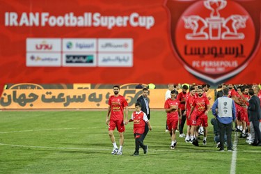 جشن «قهرمانی پرسپولیس» در سوپرجام