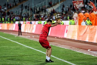 جشن «قهرمانی پرسپولیس» در سوپرجام