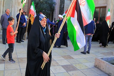 اجتماع مردمی و جشن پیروزی جبهه مقاومت طوفان‌‌الاقصی در مازندران 