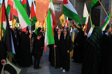 اجتماع مردمی و جشن پیروزی جبهه مقاومت طوفان‌‌الاقصی در مازندران 