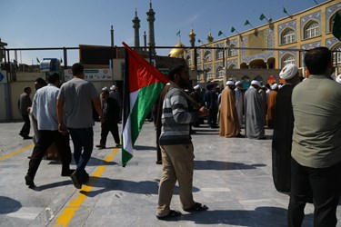 خیزش روحانیون قم در حمایت از مردم مظلوم فلسطین