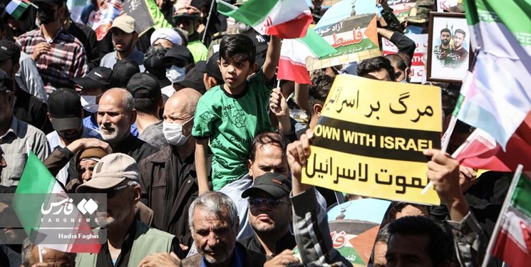 برگزاری راهپیمایی ضدصهیونیستی در مشهد