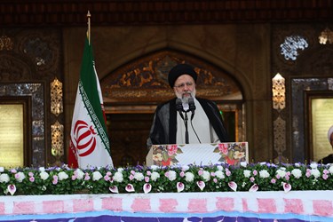 سخنرانی رئیس جمهور در جمع مردم شیراز