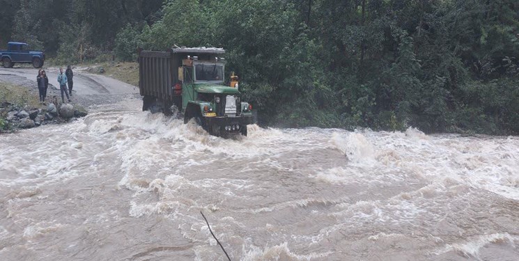 آخرین وضعیت شهرستان رودسر بعد از بارش ۱۷۴ میلی‌متری