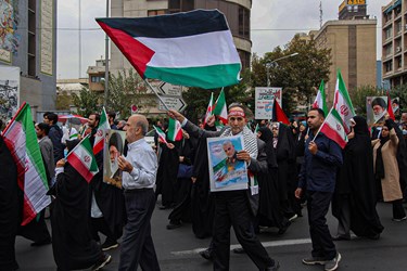 راهپیمایی محکومیت جنایات رژیم صهیونیستی در تهران