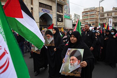 راهپیمایی محکومیت جنایات رژیم صهیونیستی در تهران