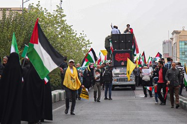 راهپیمایی محکومیت جنایات رژیم صهیونیستی در تهران
