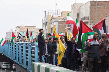 راهپیمایی محکومیت جنایات رژیم صهیونیستی در تهران