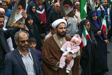 راهپیمایی محکومیت جنایات رژیم صهیونیستی در تهران