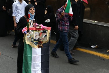 راهپیمایی محکومیت جنایات رژیم صهیونیستی در تهران