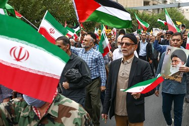 راهپیمایی محکومیت جنایات رژیم صهیونیستی در تهران