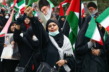 راهپیمایی محکومیت جنایات رژیم صهیونیستی در تهران