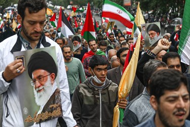 راهپیمایی محکومیت جنایات رژیم صهیونیستی در تهران
