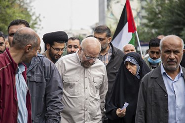 راهپیمایی ضد رژیم صهیونیستی در تهران(1)