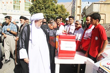 تجمع نمازگزاران پاوه در حمایت از فلسطین