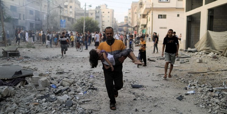 آنروا: بیش از 80 درصد جمعیت غزه آواره شده‌اند