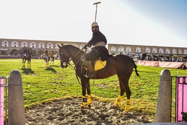 بازی چوگان در میدان امام(ره) اصفهان