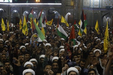 راهپیمایی و تجمع قمی‌ها در حمایت از مظلومان فلسطینی