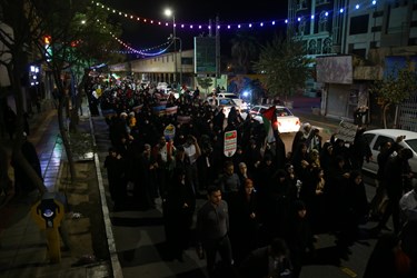 راهپیمایی و تجمع قمی‌ها در حمایت از مظلومان فلسطینی