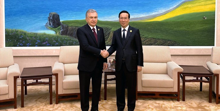 تأکید رؤسای جمهور ازبکستان و ویتنام بر تقویت روابط بازرگانی و تجاری