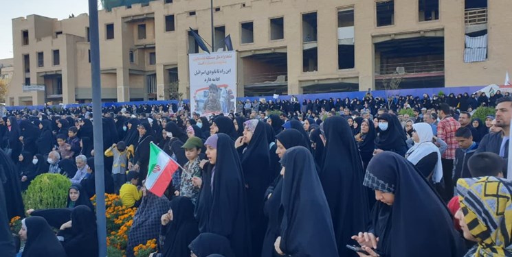 آغاز خیزش انقلابی مردم اصفهان در حمایت از مظلومان غزه+عکس و فیلم