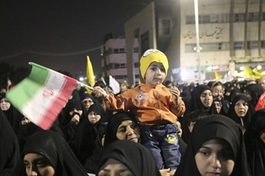 تجمع مردمی محکومیت جنایات رژیم صهیونسیتی در میدان شهدا مشهد