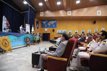 سخنرانی امیردریادار حمزه علی کاویانی جانشین فرمانده نیروی دریایی ارتش 