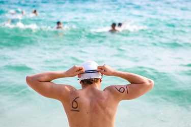 مسابقات فینال شنای آب های آزاد کشور در کیش