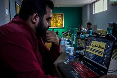 مهرگاه همدلانه هنرمندان گرافیست شیرازی با مردم غزه 