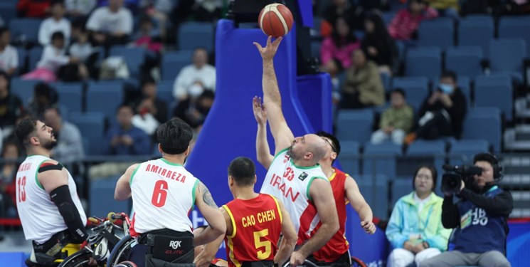 بازی‌های پاراآسیایی| دومین پیروزی تیم بسکتبال با ویلچر مردان ایران