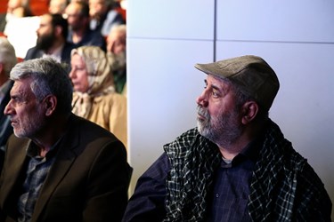 جمال شورجه کارگردان پیشکسوت در اجتماع هنرمندان در محکومیت جنایات رژیم اشغالگر قدس
