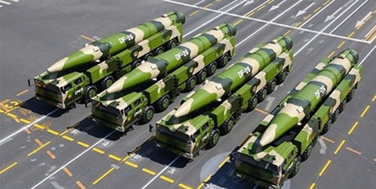 پنتاگون: خطر 1000 کلاهک  و موشک اتمی چین آمریکا را تهدید می‌کند