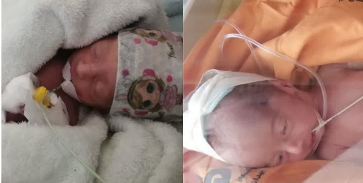 تولد سه‌قلوها در اولین زایمان مادر 30 ساله قمی