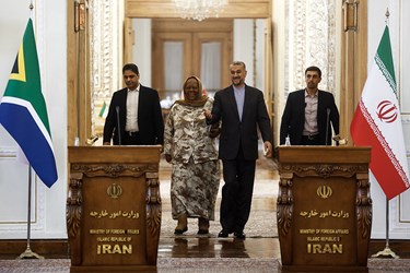 دیدار وزیر خارجه آفریقای جنوبی و ایران