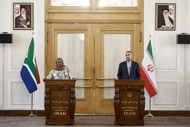 دیدار وزیر خارجه آفریقای جنوبی و ایران