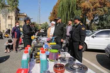نمایشگاه دستاوردهای پلیس البرز