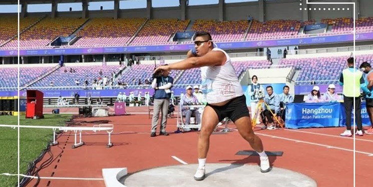 مدال نقره بازی‌های پاراآسیایی هانگژو بر گردن ورزشکار استان فارس