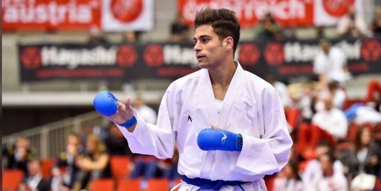 کاراته قهرمانی جهان| خدابخشی اولین فینالیست کاراته ایران در مجارستان
