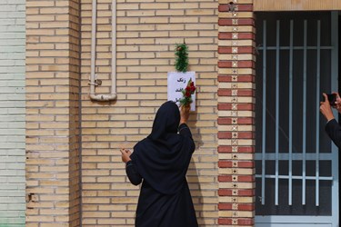 دختران دانش‌آموز آباده همراه با مردم مظلوم غزه