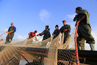 آغاز جدال صیادان با دریا