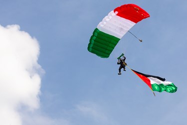 پرچم فلسطین بر فراز تهران 28