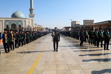 برپایی دسته عزا به مناسبت شهادت حضرت معصومه(س) در قم